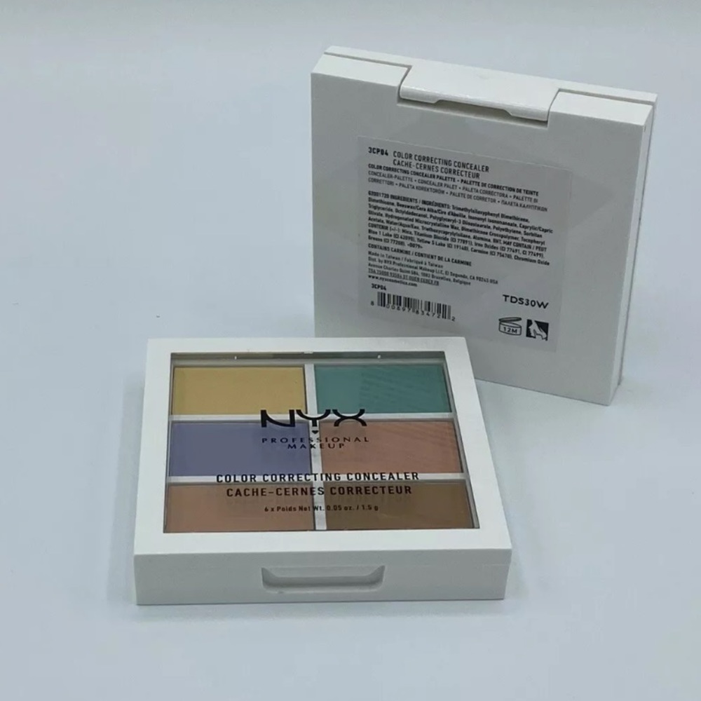 NEW NYX Color Correcting Concealer Palette #3CP04